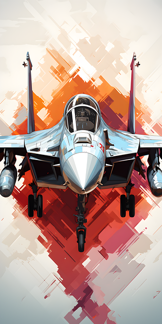 Free ai generated eurofighter jet illustration