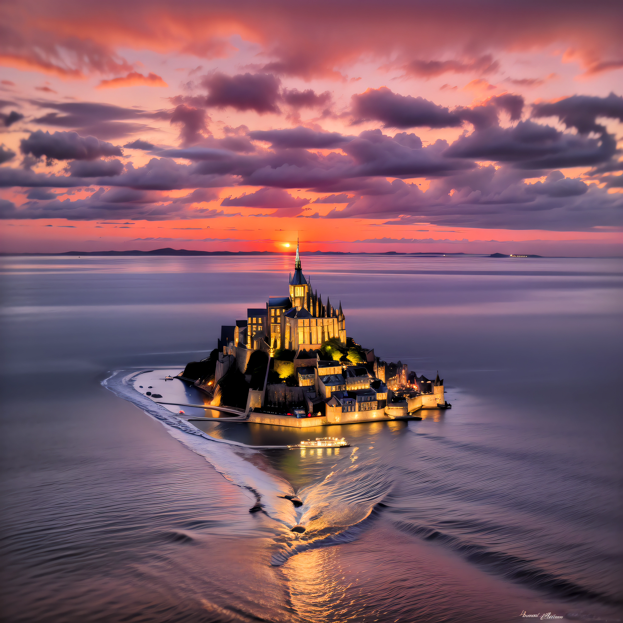 Mont Saint Michel Normandia Ranska Ilmainen Kuva Pixabayssa Pixabay