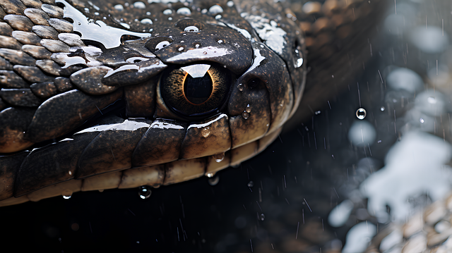 Download free HD stock image of Ai Generated Reptile Free ai generated reptile snake illustration