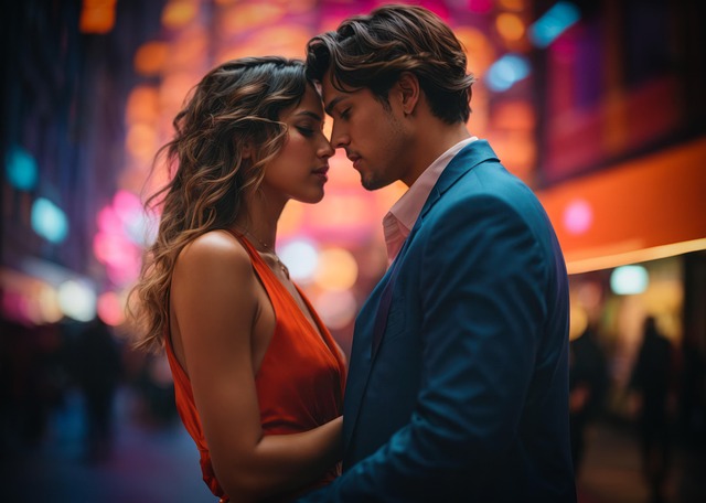 Free ai generated lovers love illustration