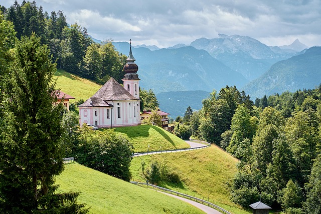 Kirche, Landschaft, Reisen, Erkundung
