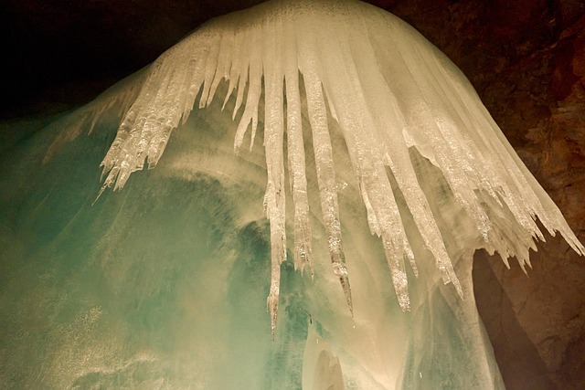 Eiszapfen, Eis, Eisriesenwelt, Höhle