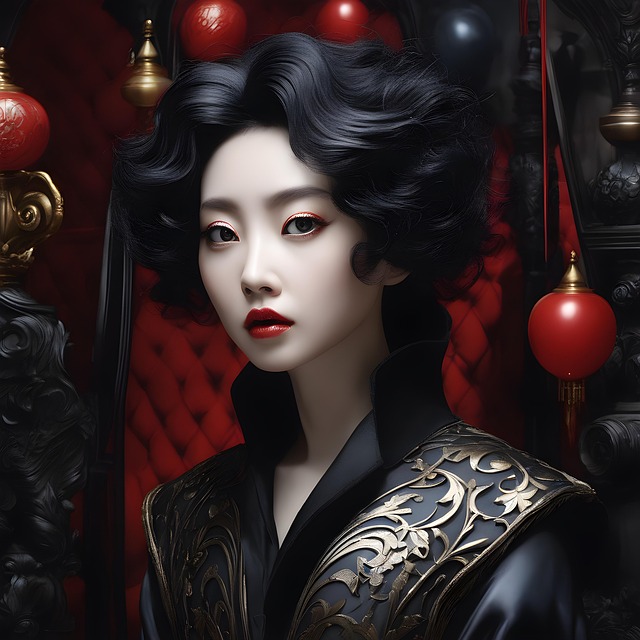 Free model exposure far east illustration