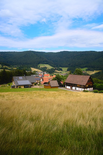 Landsby, Land, Fjell, Landlig, Vind