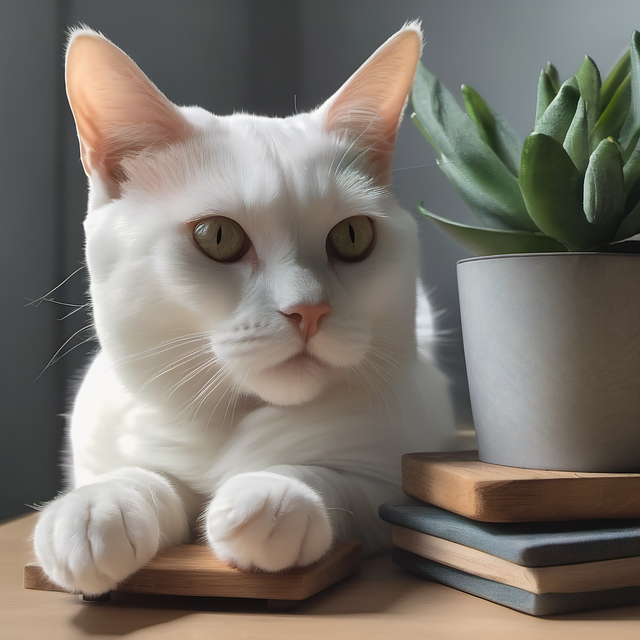 Free Ai Generated Cat illustration and picture