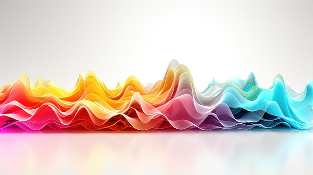 Free ai generated audio waves sound waves illustration