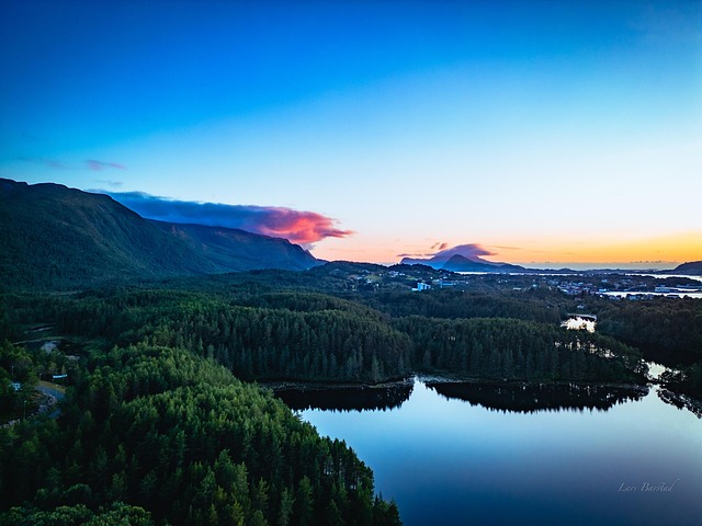Free Sunset Bluehour photo and picture
