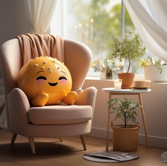 Ai Genereret, Sofa, Design, Plads, Stue