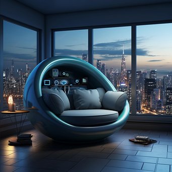 Gul Sofa, Rent Design, Glade Rum