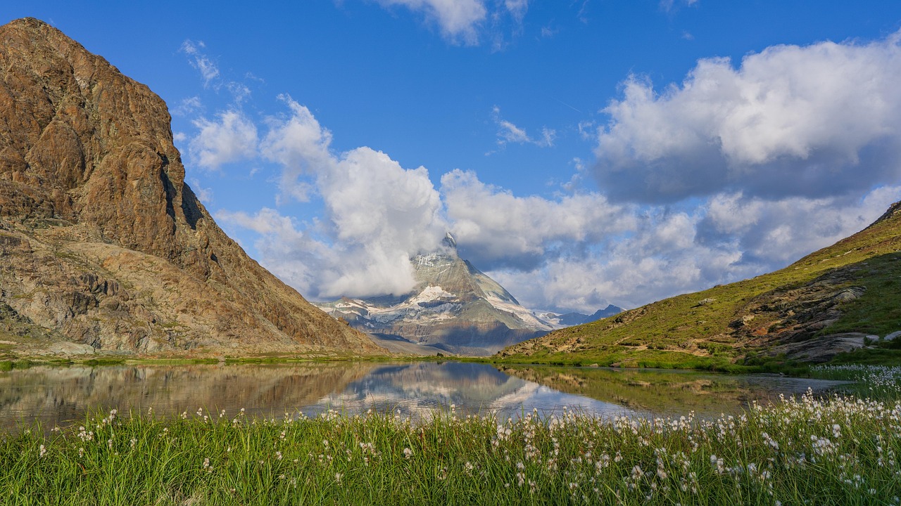 Mountain Landscape - free online jigsaw puzzle photo
