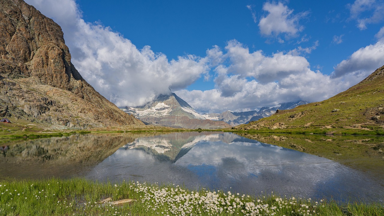 Mountain Landscape - free online jigsaw puzzle photo