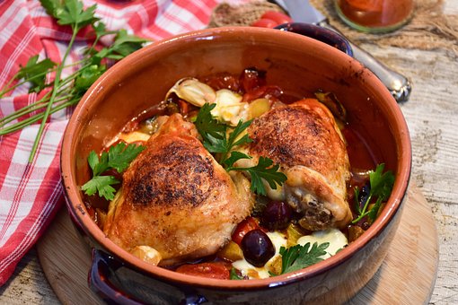 Free Mediterranean Chicken Dish photo and picture
