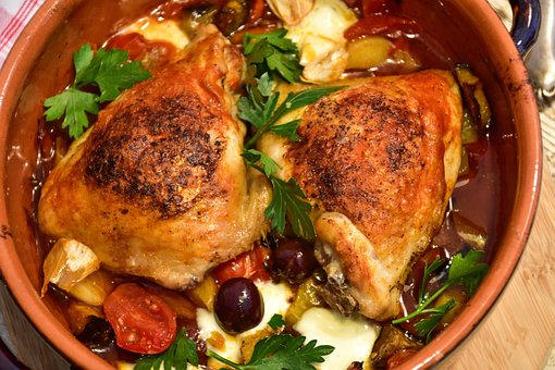 Free Mediterranean Chicken Dish photo and picture
