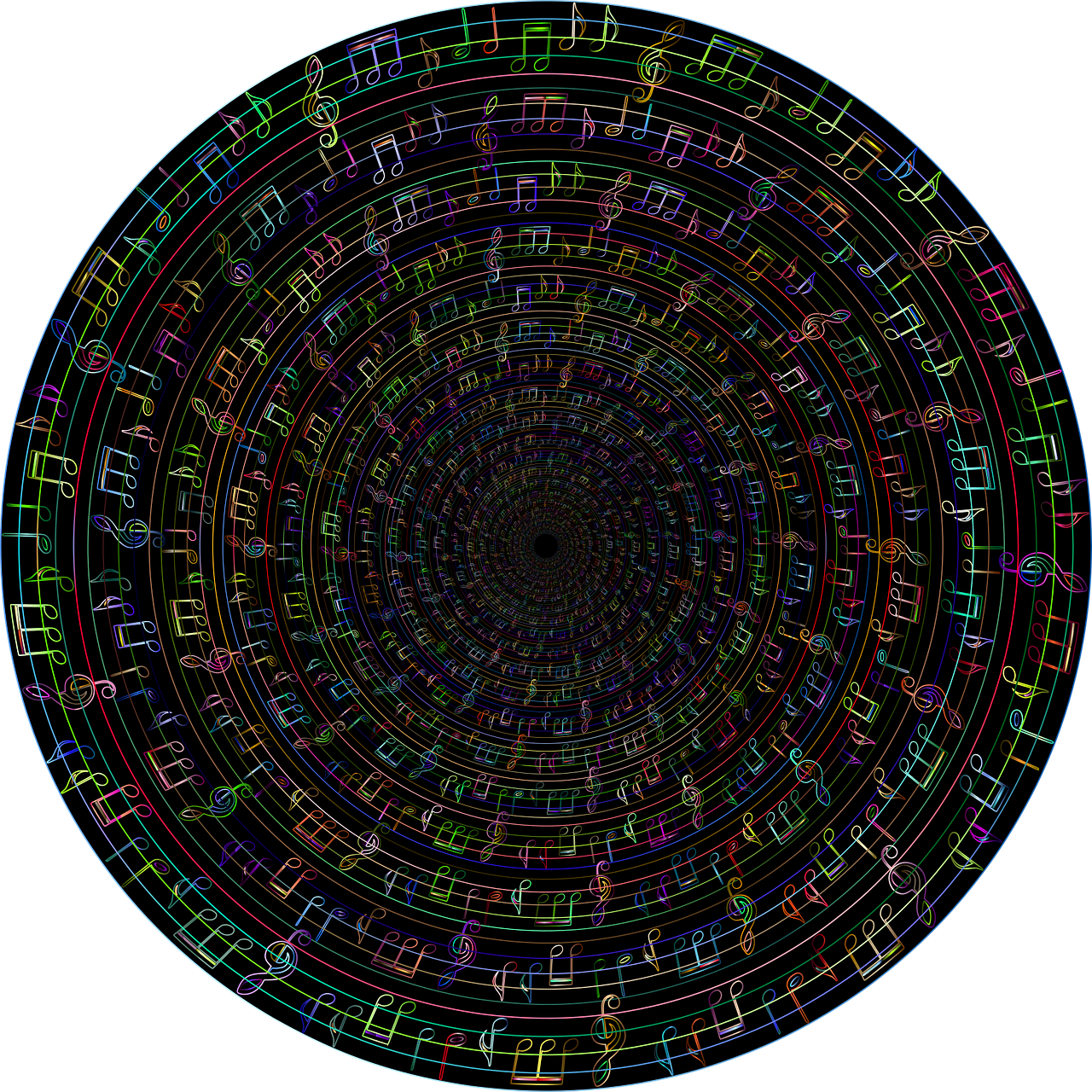 Muziek Noten Draaikolk Gratis Vectorafbeelding Op Pixabay Pixabay
