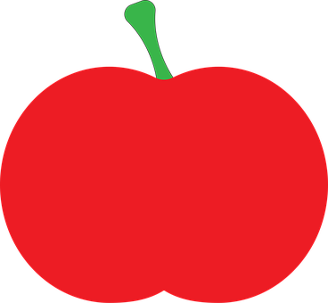 Free Apple Fruit vector and picture
