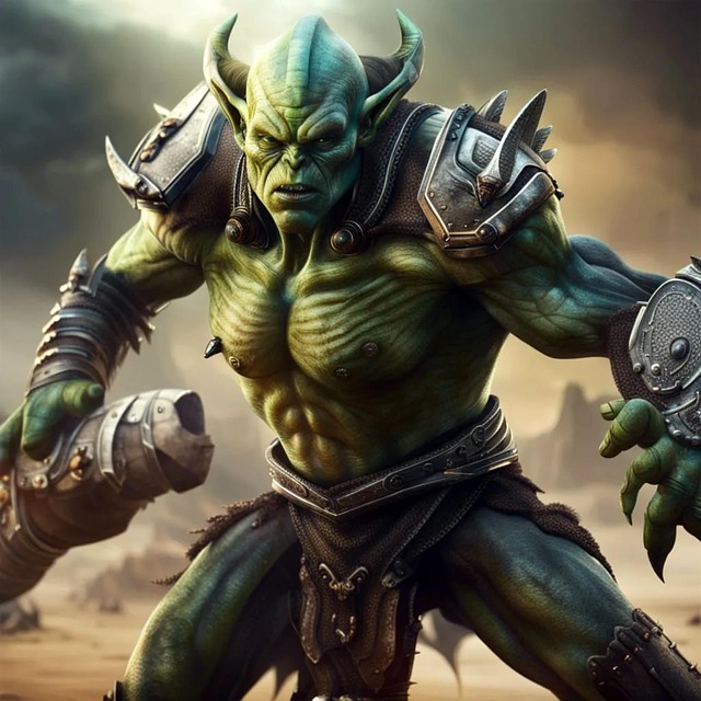 Download free HD stock image of Space Mountain Free space mountain orc illustration
