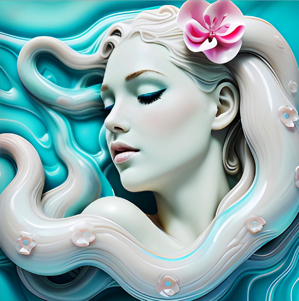 Download Sureal Fantasy Pin-Up Royalty-Free Stock Illustration Image ...