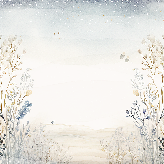 Download free HD stock image of Ai Generated Winter Free ai generated winter flowers illustration