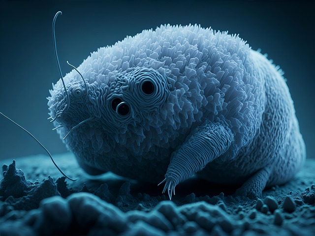 Download free HD stock image of Ai Generated Microbe Free ai generated microbe microbiology illustration