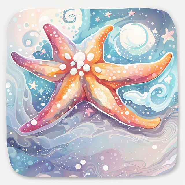 Free Ai Generated Starfish illustration and picture