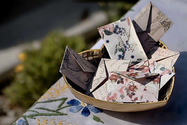 Free Origami Letters photo and picture