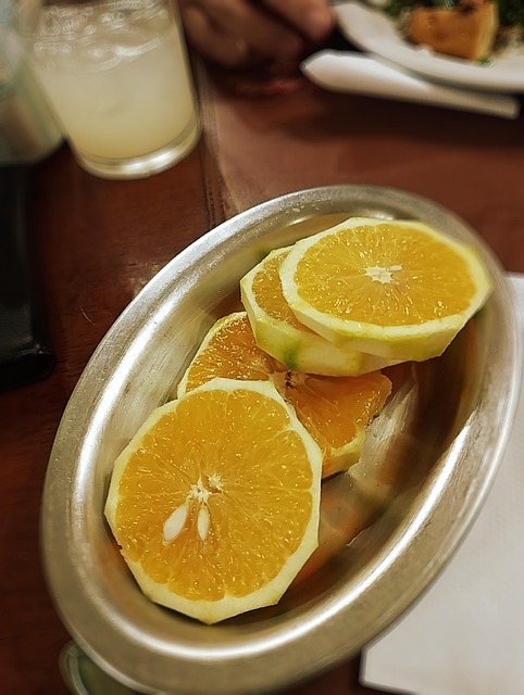 Marked, Orange, Citronsyre