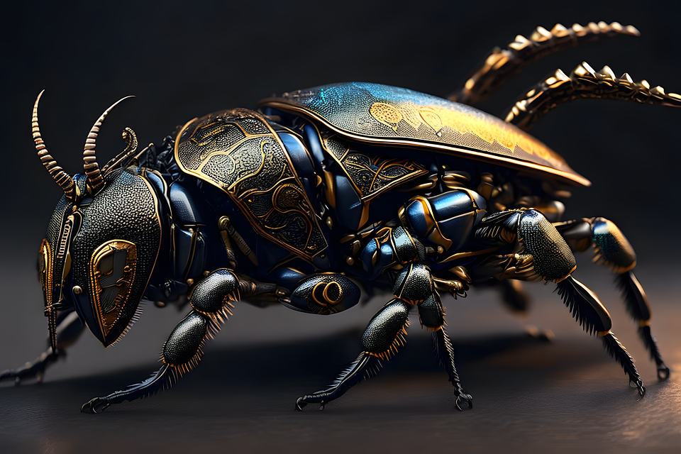 Robot Insect Face Download Insect Robot Bee Royalty-Free Stock Illustration Image - Pixabay