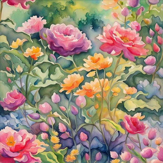 Free Flower Multicoloured illustration and picture