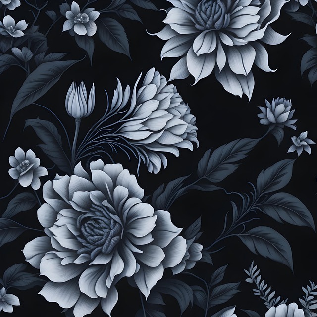 Free Pattern Flowers illustration and picture