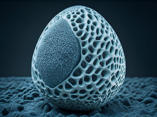 Download free HD stock image of Ai Generated Microscopic Free ai generated microscopic structure illustration