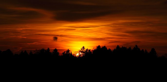 Free Sunset Sun photo and picture