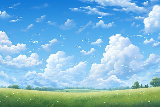 Prado, Cielo, Nubes, Naturaleza, Campo