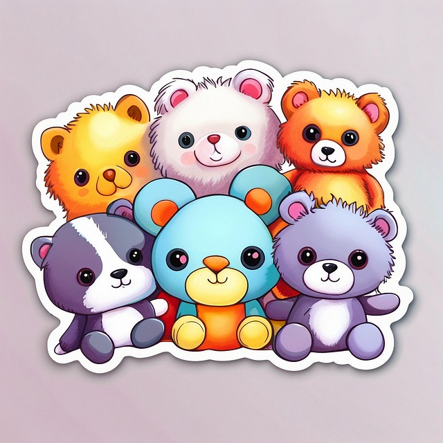 Free Ai Generated Teddy Bears illustration and picture