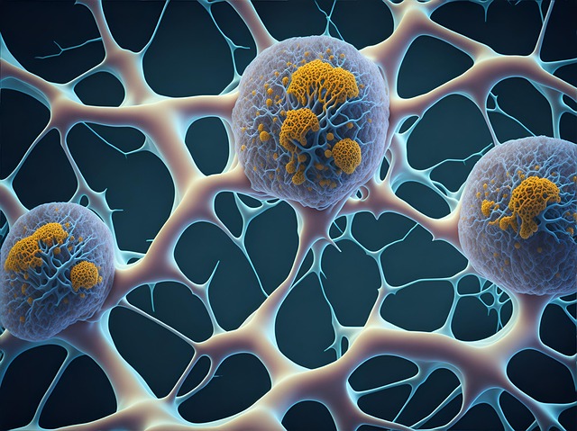 Free ai generated virus bacteria illustration