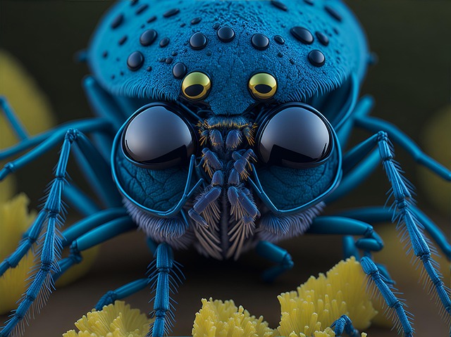 Free ai generated spider insect illustration
