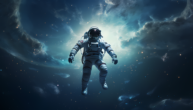 Download free HD stock image of Ai Generated Astronaut Free ai generated astronaut space illustration
