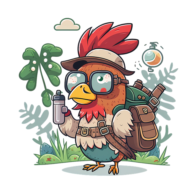Free chicken nature bird illustration
