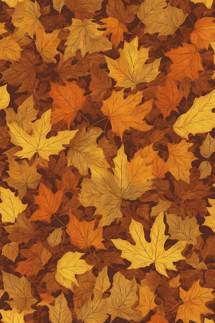 Free ai generated leaves autumn illustration