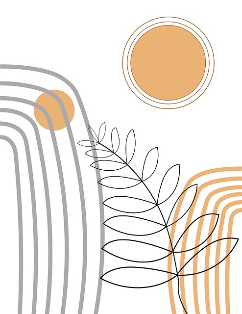 Sol, Planta, Sale De, Minimalista