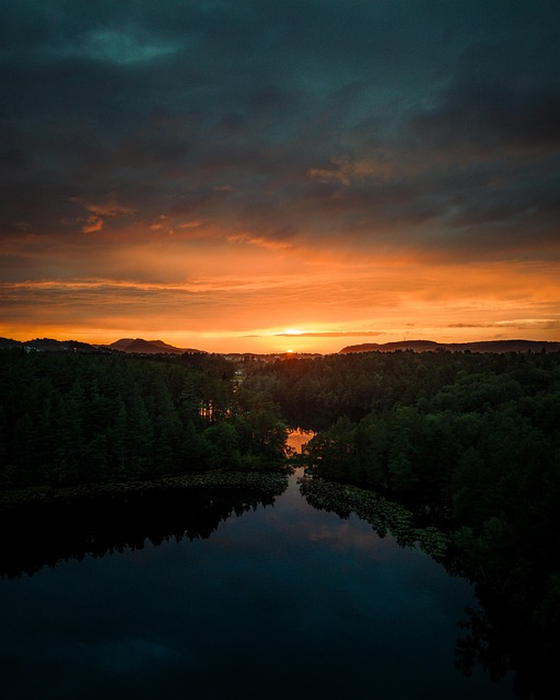 Free Sunset Landscape photo and picture