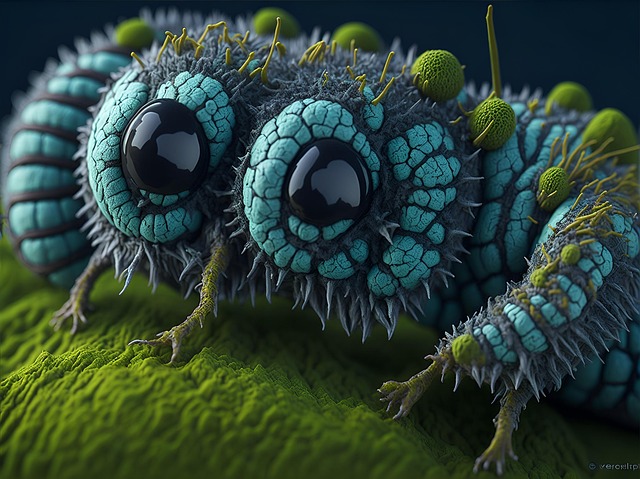 Download free HD stock image of Ai Generated Insect Free ai generated insect nature illustration