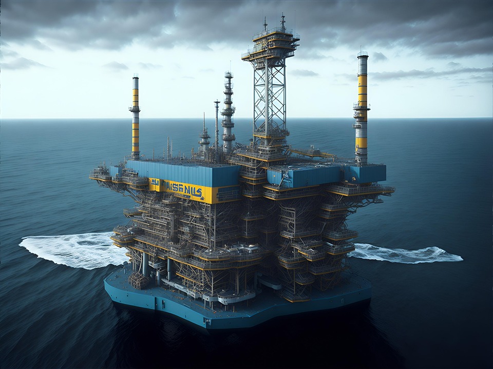 offshore oil rig
