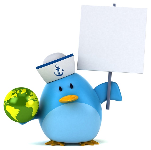 Free bird sailor sign illustration