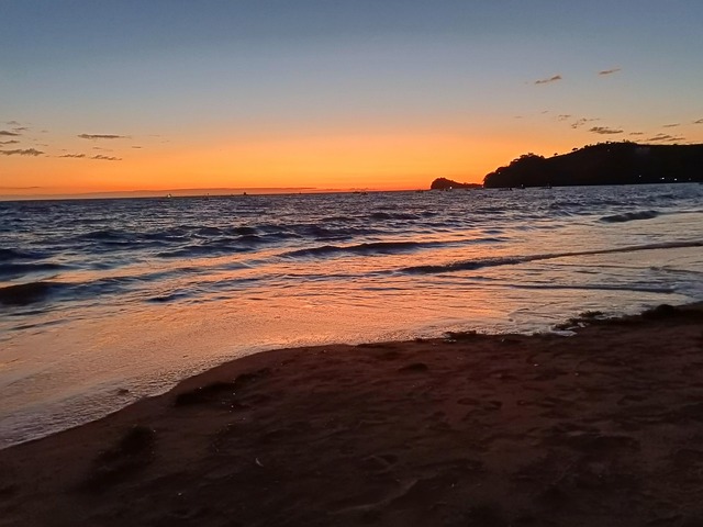 Free Beach Sunset photo and picture
