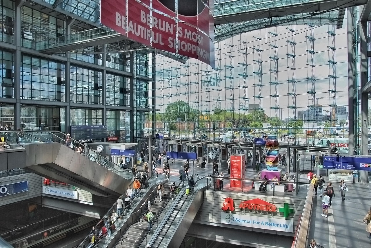 Berlin Hbf Germany Capital Free Photo On Pixabay Pixabay