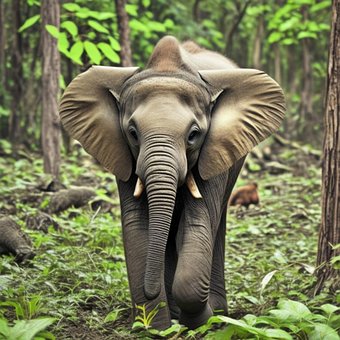 Free Elephant Forset photo and picture