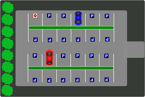 Estacionamiento, Voivo, Garero, Estación