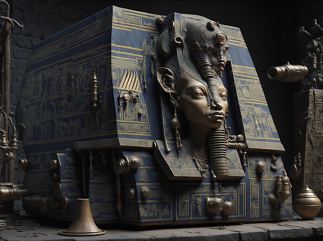 Free ai generated tomb monument illustration