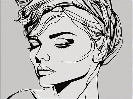 Free Woman Art illustration and picture