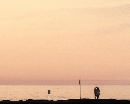 Free Evening Sun Beach photo and picture